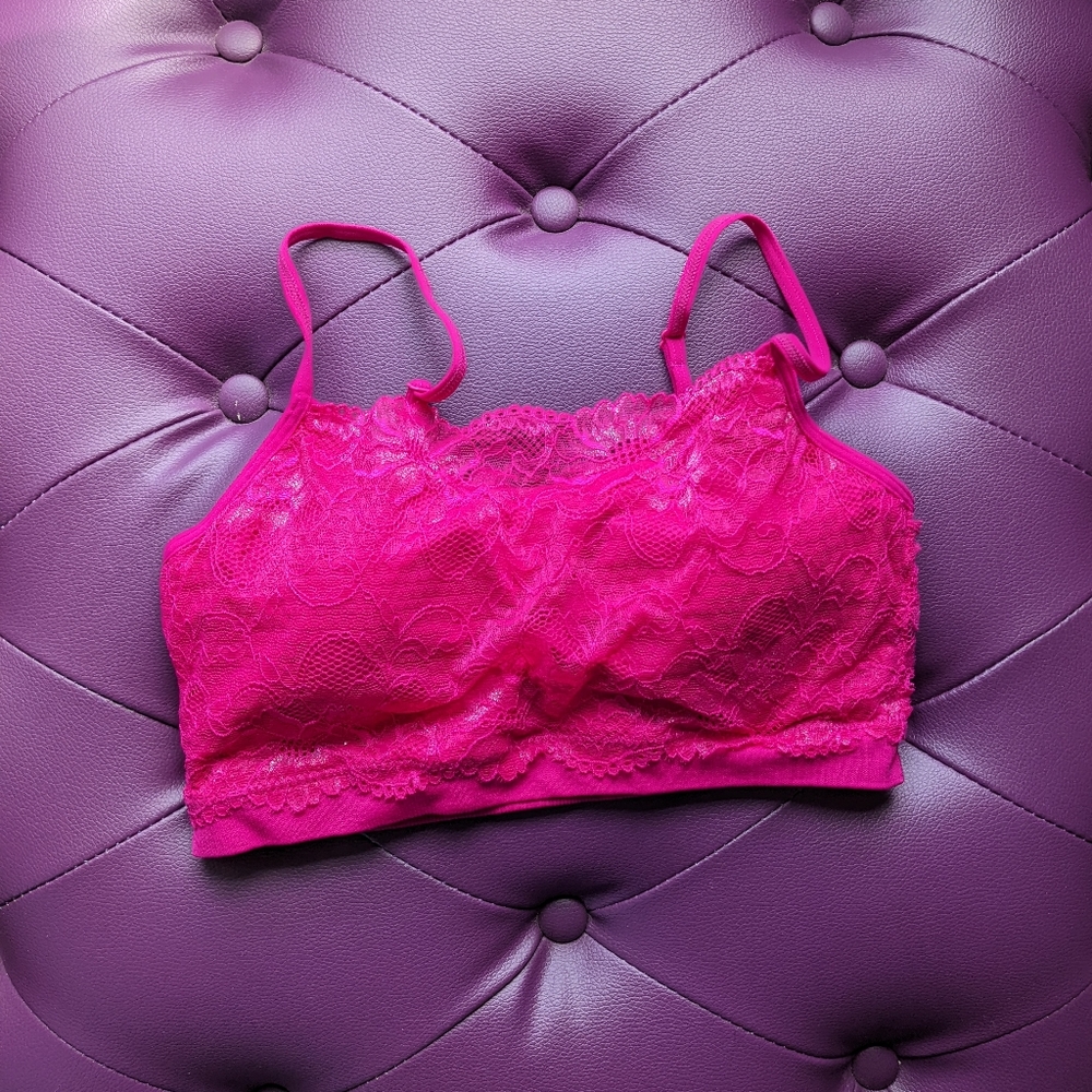 NWOT Sofra hot pink/Magenta bralette